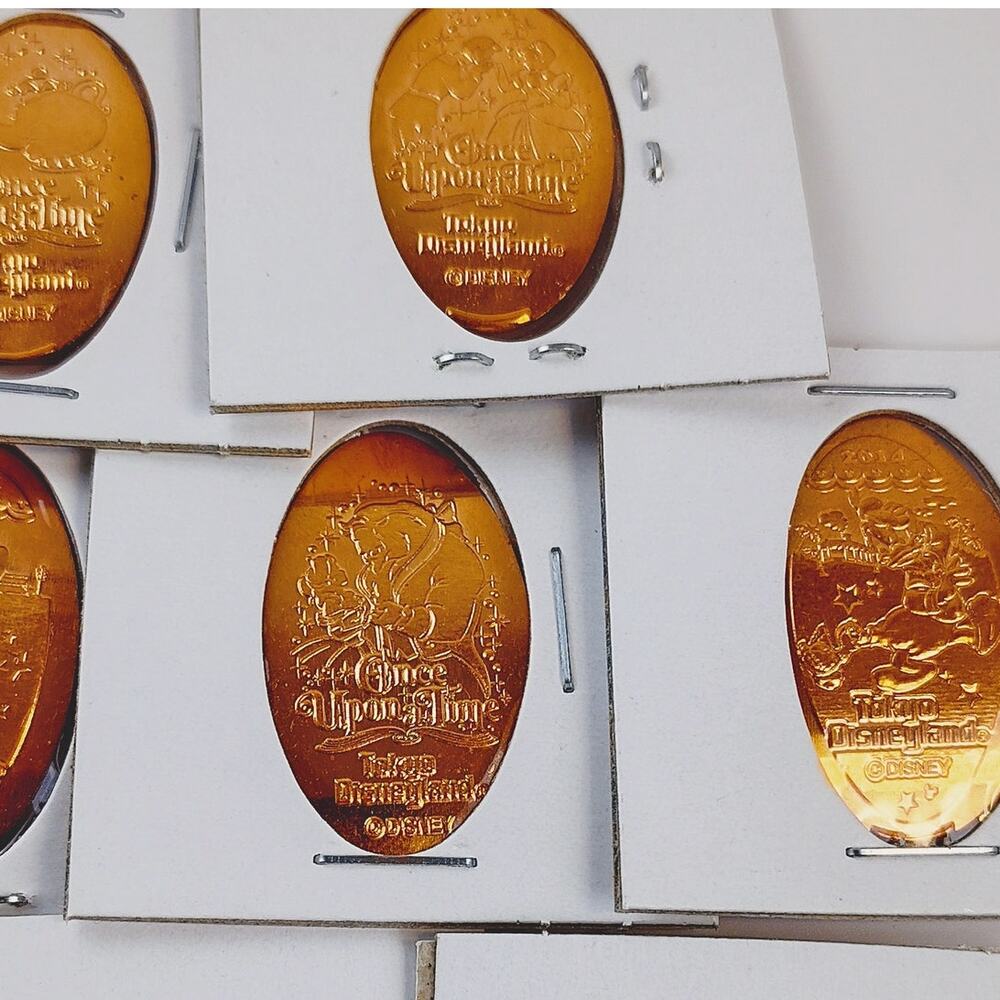 Tokyo Disneyland 2014 Pressed Coins - 16 Pressed Pennies - Picture 6 of 14